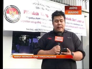 Warga Indonesia tunai tanggungjawab