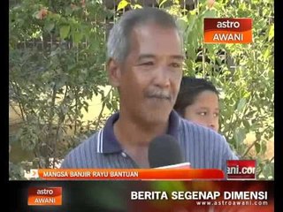 Descargar video: Mangsa banjir rayu bantuan kerajaan