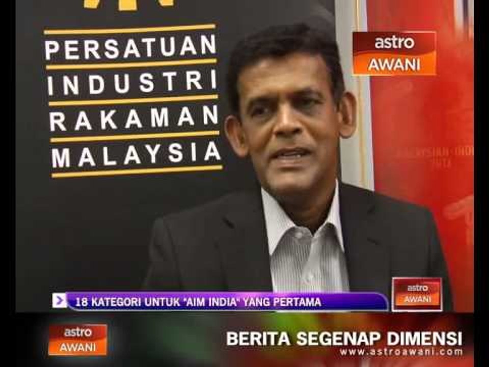 18 kategori untuk 'AIM India' yang pertama