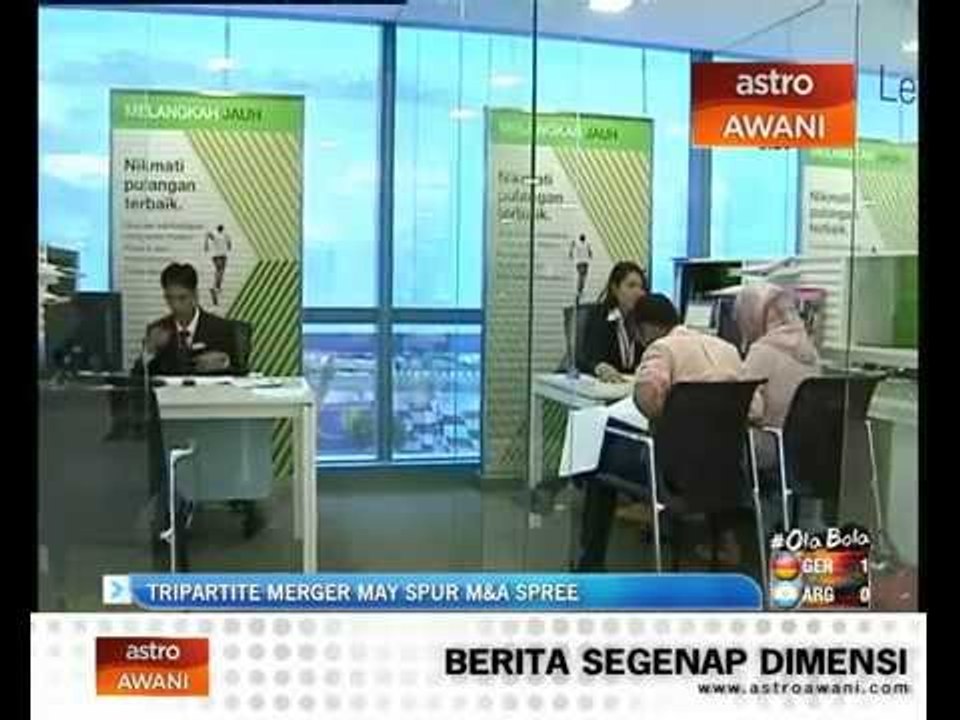 Tripartite merger may spur M&A spree