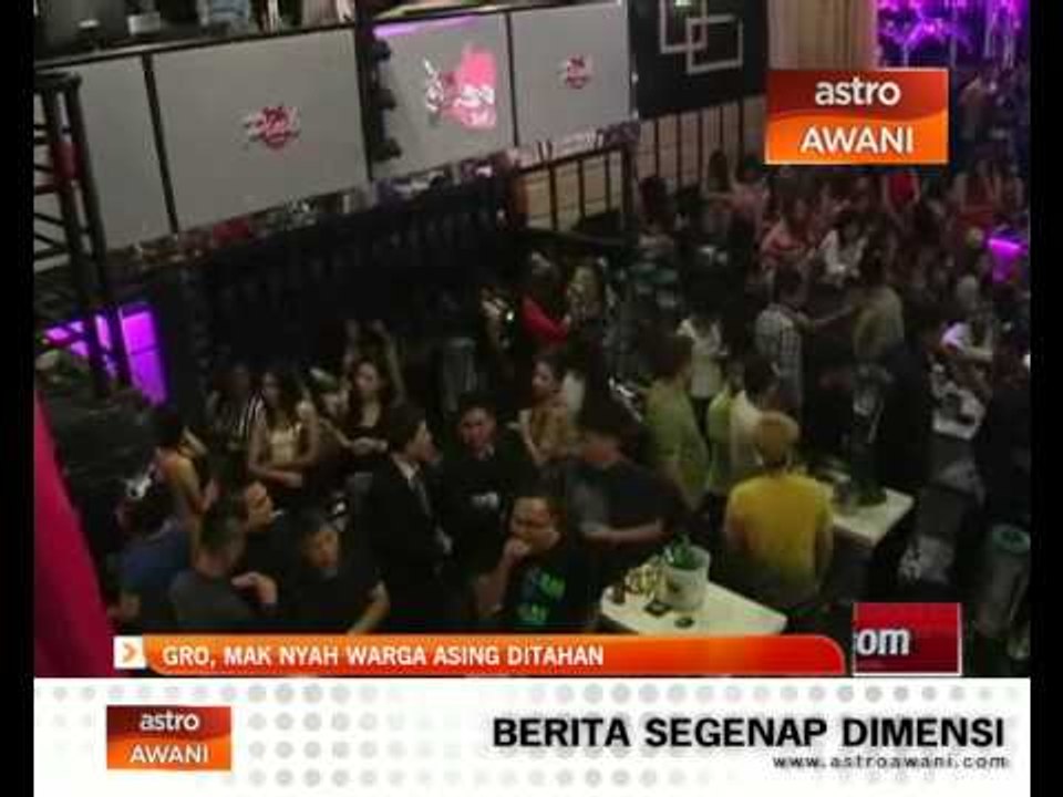 GRO, Mak Nyah warga asing ditahan