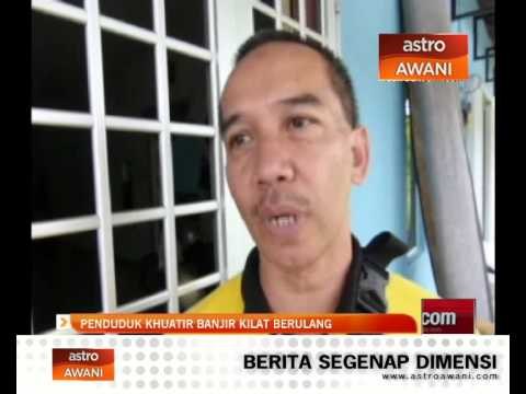 Penduduk khuatir banjir kilat berulang