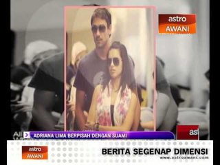 Adriana Lima berpisah dengan suami