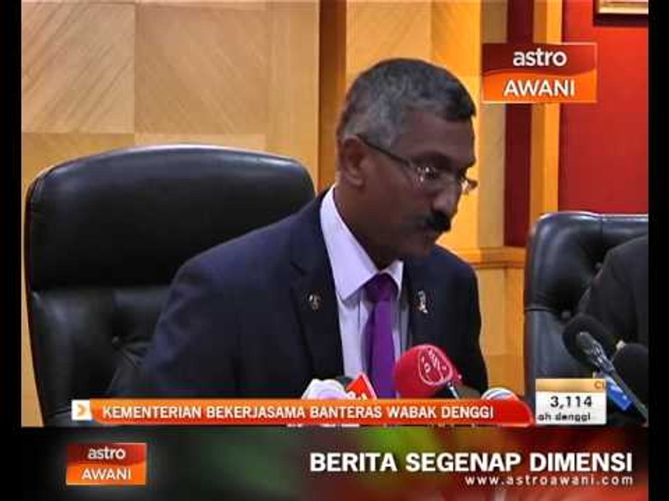 Kementerian bekerjasama banteras wabak denggi