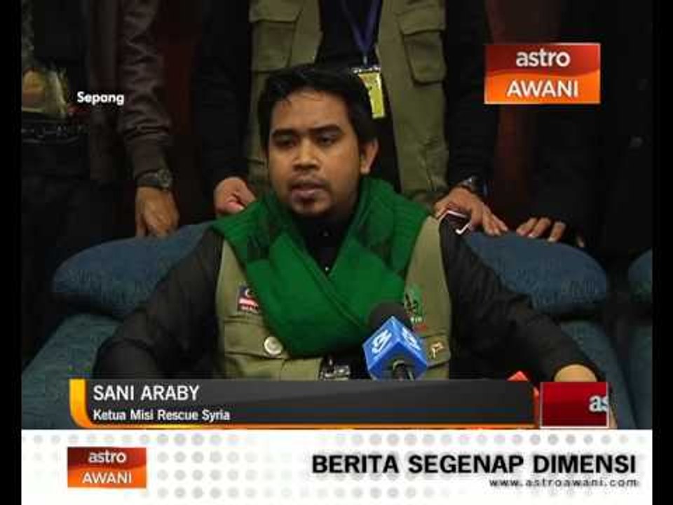 'Misi Rescue Syria' tempuh laluan berduri salur bantuan ke Syria