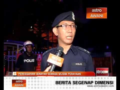 Pencegahan jenayah semasa musim perayaan