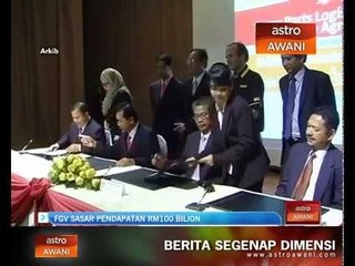 FGV sasar pendapatan RM100 bilion