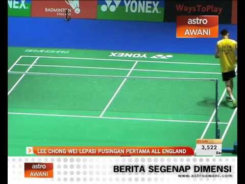 Lee Chong Wei lega menang pusingan pertama