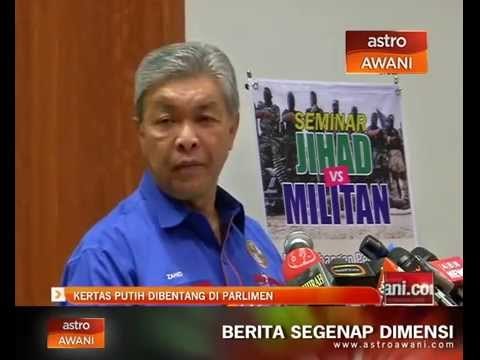 Kertas putih dibentang di Parlimen