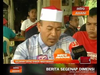 Gelaran ustaz diberi masyarakat