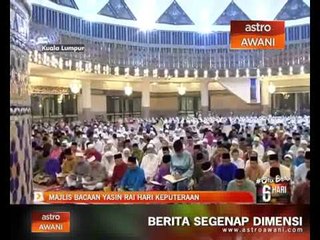 Majlis bacaan Yasin rai hari keputeraan