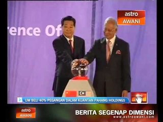 IJM beli 40% pegangan dalam Kuantan Pahang Holding