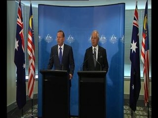 Day 27, Press conference on MH370 in Perth, Australia