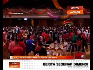 PM, TPM hadiri rumah terbuka Gerakan