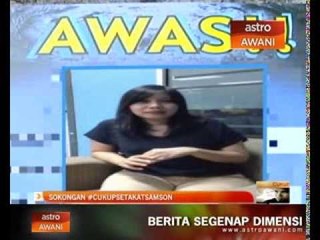 Sokongan rakyat #CukupSetakatSamson