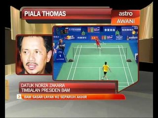 BAM sasar layak ke separuh akhir