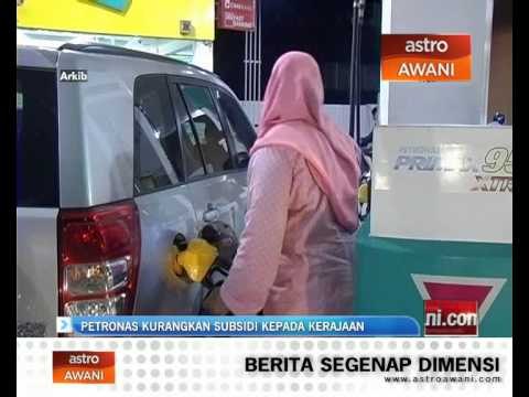 Petronas kurangkan subsidi kepada kerajaan