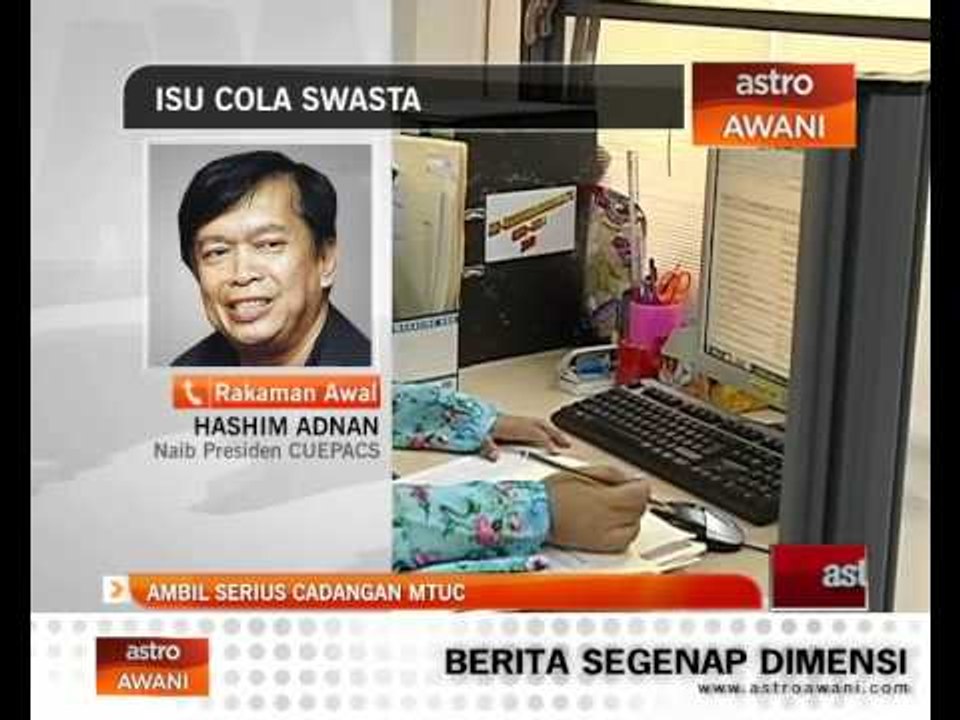 Ambil serius cadangan MTUC