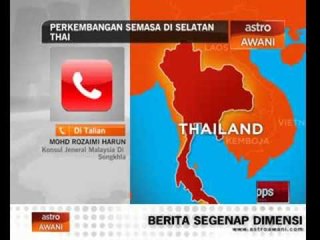Perkembangan semasa di Selatan Thai