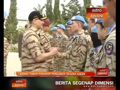 Cadang tubuh pasukan pengaman negara Asean