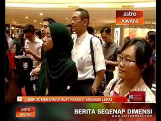 Luminox menerajui alat peranti angkasa lepas