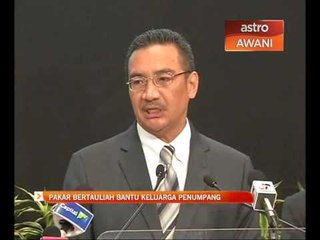 Pakar bertauliah bantu keluarga penumpang