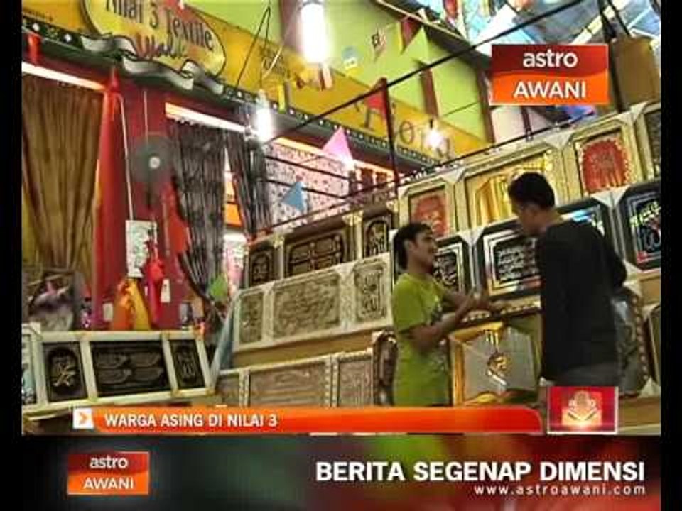Warga asing di Nilai 3
