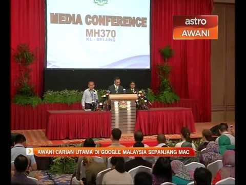 AWANI carian utama di Google Malaysia sepanjang Mac