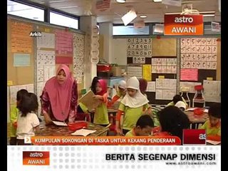 Kumpulan sokongan di taska untuk kekang penderaan