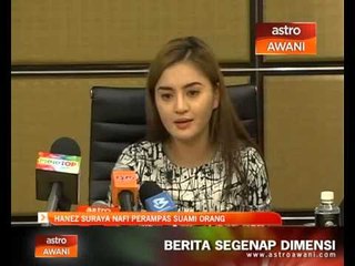 Hanez Suraya nafi perampas suami orang