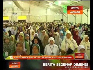 PAS Selangor nafi setuju bilangan Exco dikurangkan