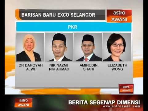 Barisan baru EXCO Selangor