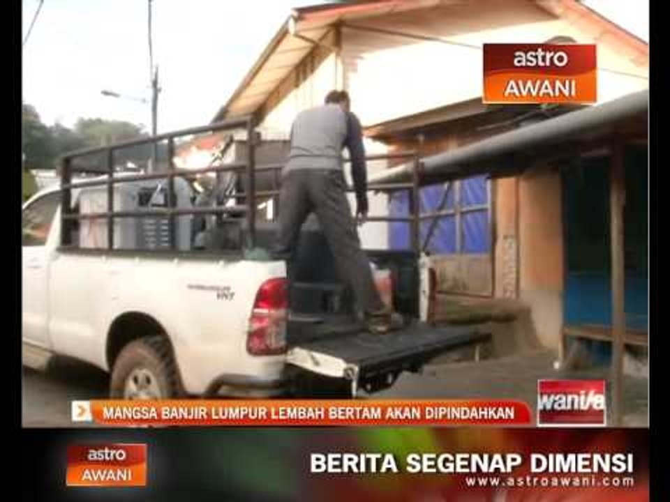 Mangsa banjir lumpur Lembah Bertam akan dipinda...