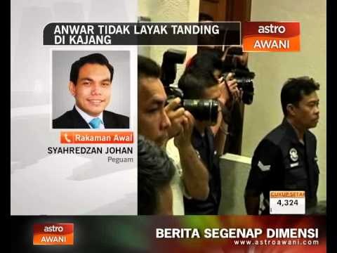 Anwar tidak layak tanding di Kajang