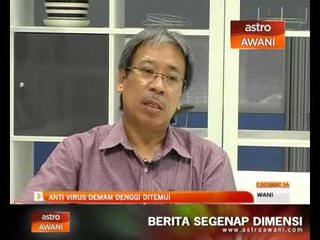 Anti virus demam denggi ditemui