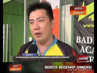 Selesai segera kemelut kontrak jurulatih badminton