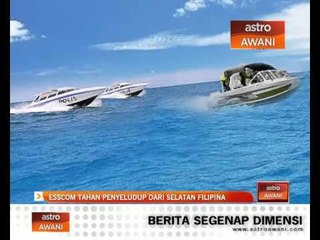 ESSCOM tahan penyeludup dari Selatan Filipina