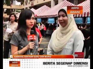 Karnival eratkan guru dan murid