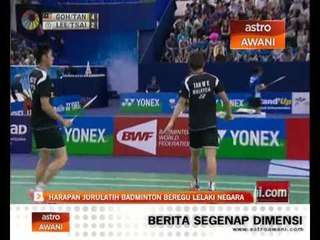 Harapan jurulatih badminton beregu lelaki negara