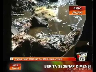 Warga emas rentung dalam rumah sendiri