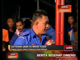 Penduduk mula bersihkan kediaman