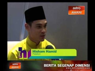 Hisham Hamid tidak bergantung pada paras rupa