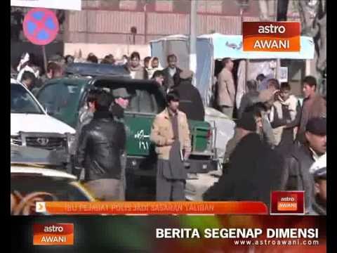 Ibu pejabat polis jadi sasaran Taliban