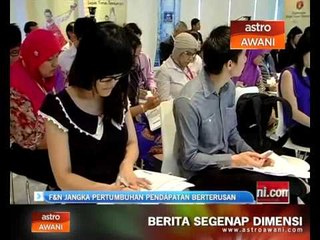 F&N jangka pertumbuhan pendapatan berterusan