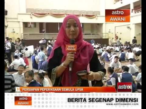 Persiapan peperiksaan semula UPSR