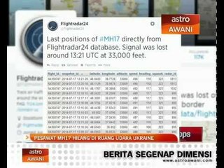 Ukraine tuduh kumpulan pemisahnya tembak jatuh MH17