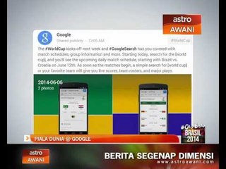 Piala Dunia @ Google