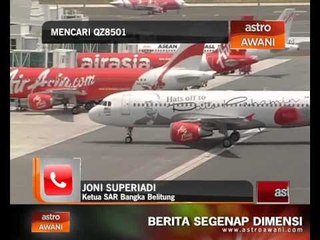 Mencari QZ8501: Reaksi Ketua SAR Bangka Belitung