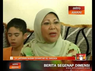 14 laporan sudah dihantar kepada Sweden