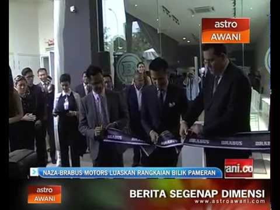 Naza-Brabus Motors luaskan rangkaian bilik pameran